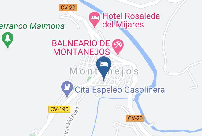 Hotel La Valenciana Map