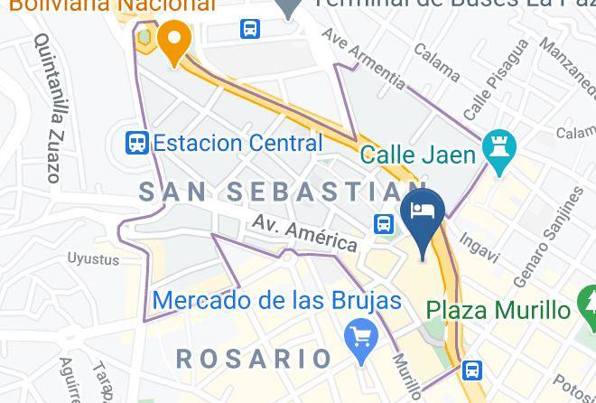 Murillo - Hotel La Valle Maps