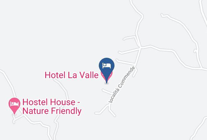 Province Of South Sardinia - Hotel La Valle Maps