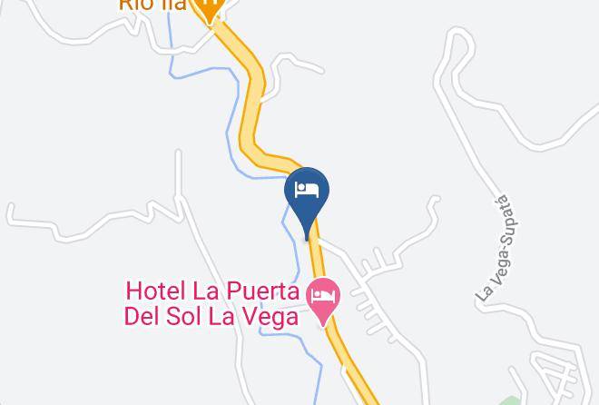 Hotel La Vega Map