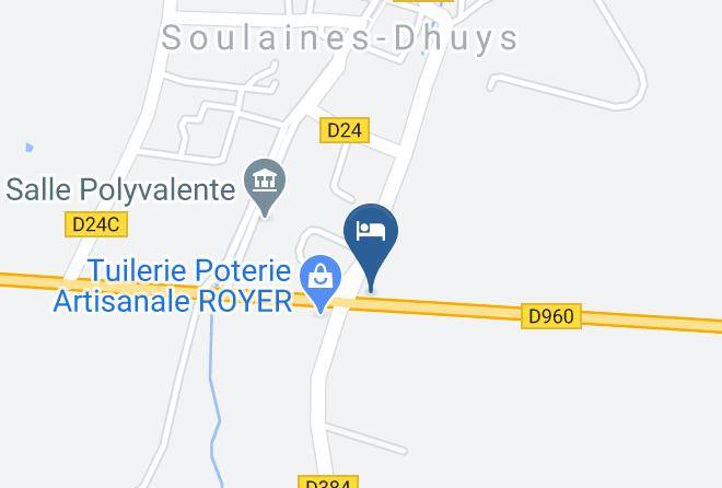Aube - Hotel La Venise Verte Maps