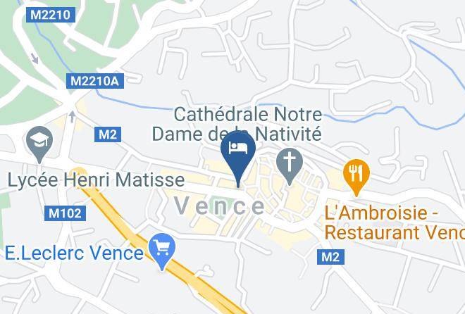 Hotel La Victoire Map