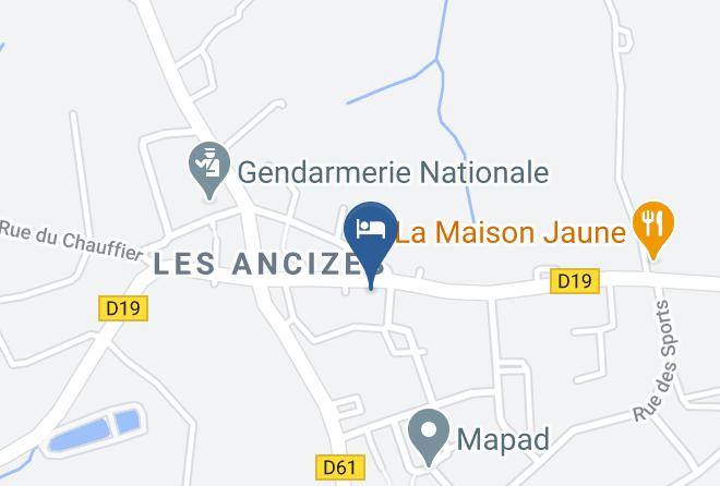 Puy De Dome - Hotel La Vieille Ferme Maps