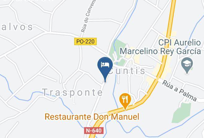 Pontevedra - Hotel La Virgen Maps