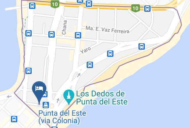 Punta Del Este - Hotel La Vista 32 Maps