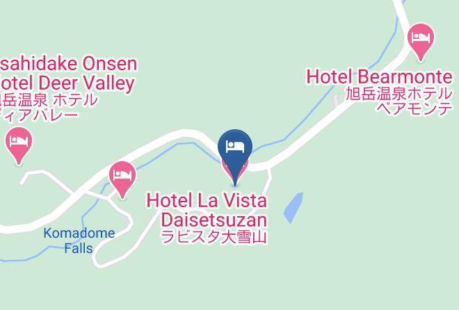 Higashikawa Townkamikawa District - Hotel La Vista Daisetsuzan Maps