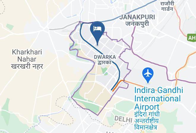 New Delhi - Hotel La Wisteria Maps