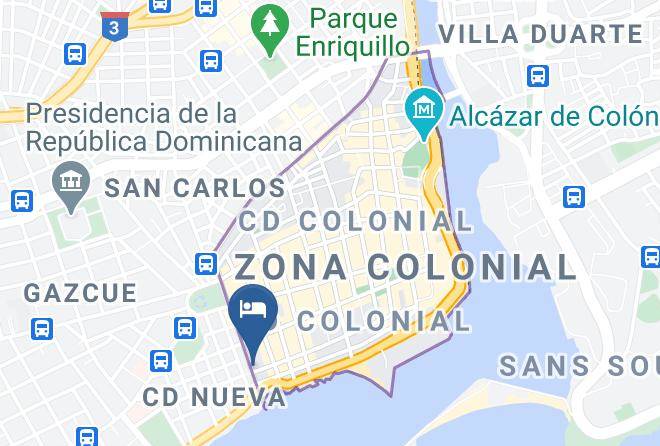 Hotel La Zona Map