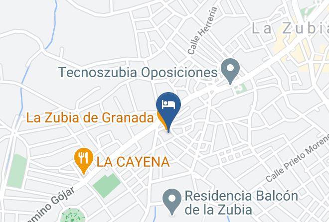 Granada - Hotel La Zubia Maps