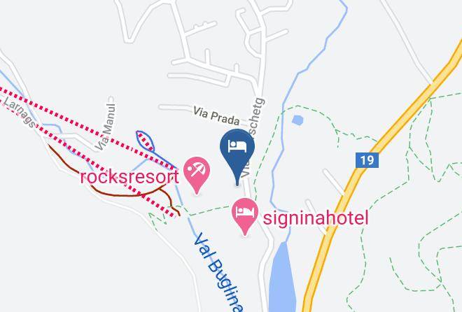 Surselva - Hotel Laaxerhof Maps
