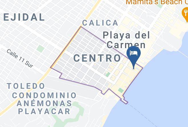 Solidaridad - Hotel Labnah Playa Del Carmen Maps