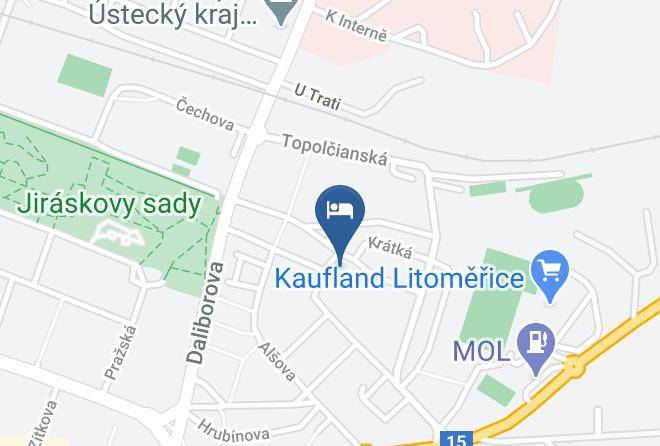 Litomerice - Hotel Labe Maps