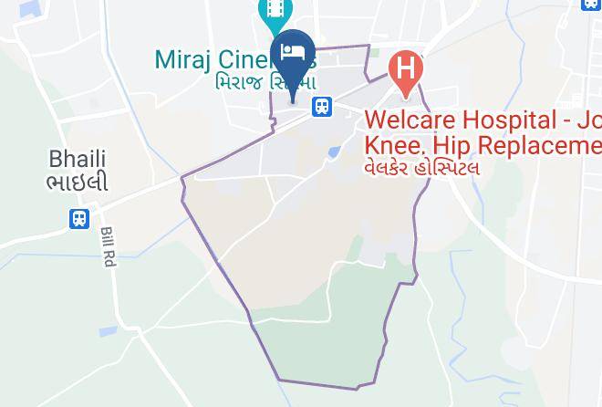 Vadodara - Hotel Labh Regency Maps
