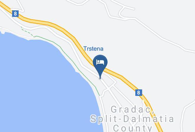 Gradac - Hotel Labineca Maps
