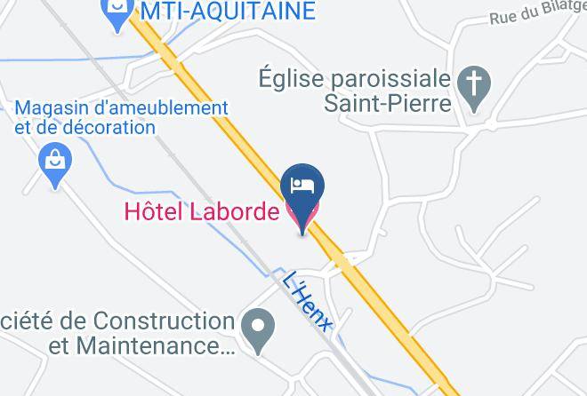 Pyrenees Atlantiques - Hotel Laborde Maps