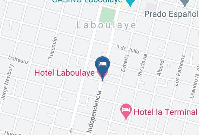 Presidente Roque Saenz Pena Department - Hotel Laboulaye Maps