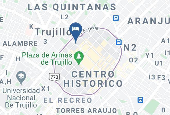 Trujillo - Hotel Labrador Maps