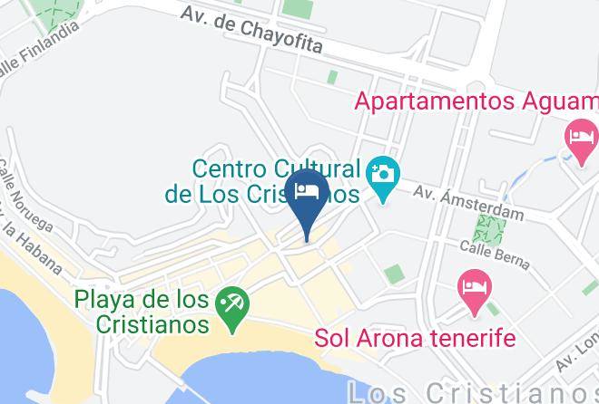 Santa Cruz De Tenerife - Hortensia Suites Maps