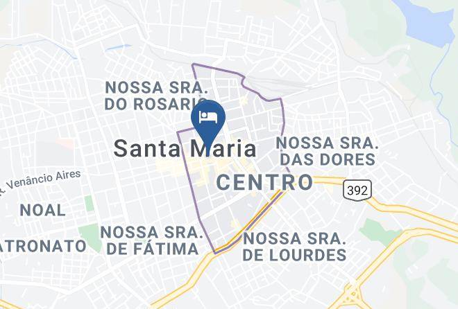 Santa Maria - Hotel Lacador Maps