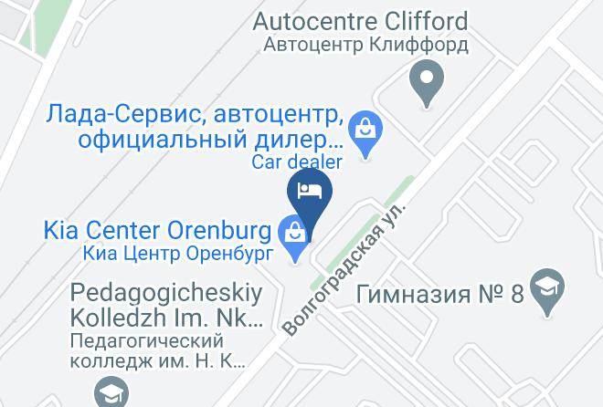 Orenburg - Hotel Lada Maps