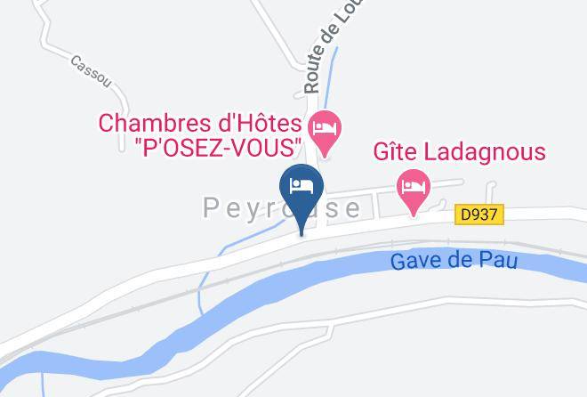 Hautes Pyrenees - Hotel Ladagnous Maps