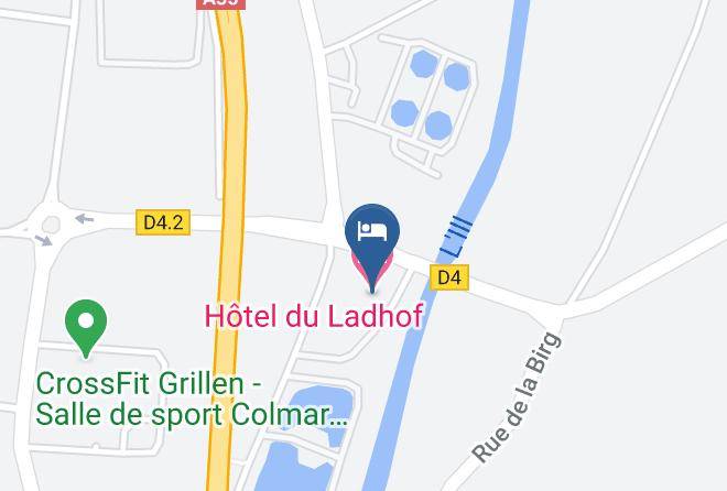 Haut Rhin - Hotel Du Ladhof Maps
