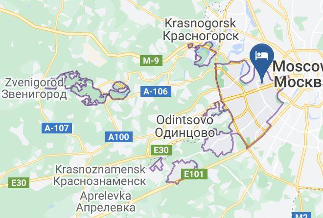 Moscow - Hotel Ladomir Maps