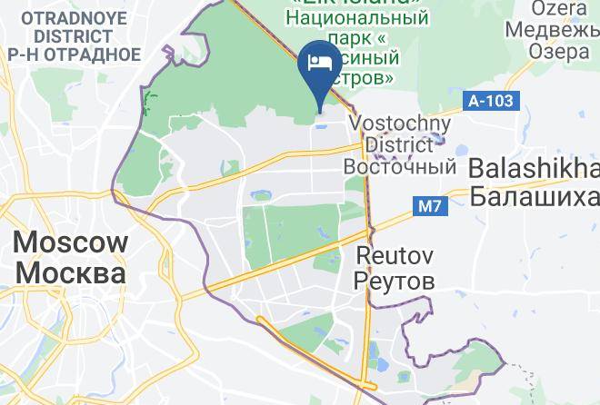 Moscow - Hotel Ladomir On Shchelkovskaya Maps