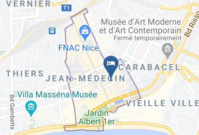 Maritime Alps - Hotel Lafayette Maps