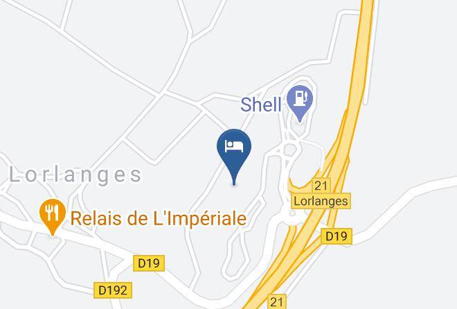 Haute Loire - Hotel Lafayette Lorlanges Maps