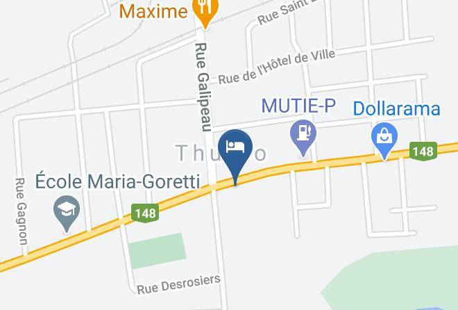 Papineau Regional County Municipality - Hotel Lafontaine Maps