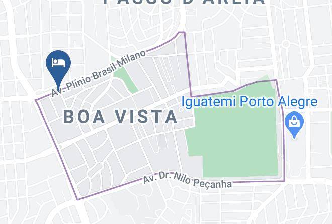 Hotel Laghetto Stilo Higienopolis Map