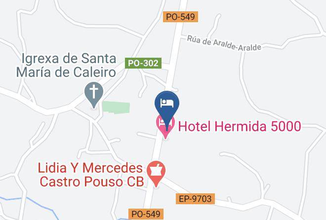 Pontevedra - Hotel Lago Maps