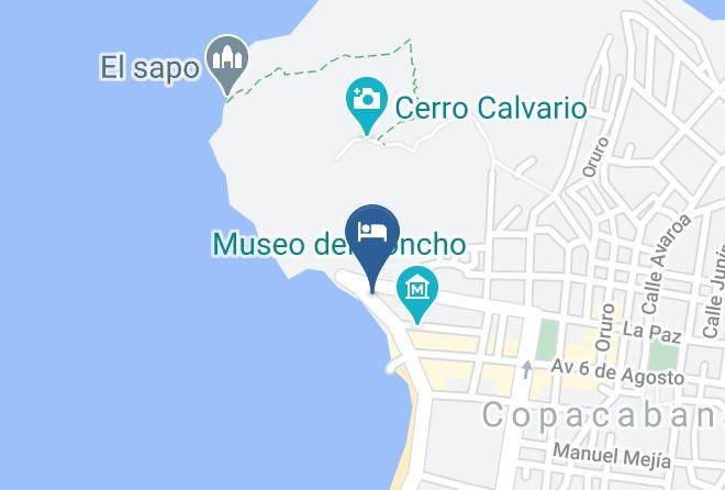 Manco Kapac - Hotel Lago Azul Maps