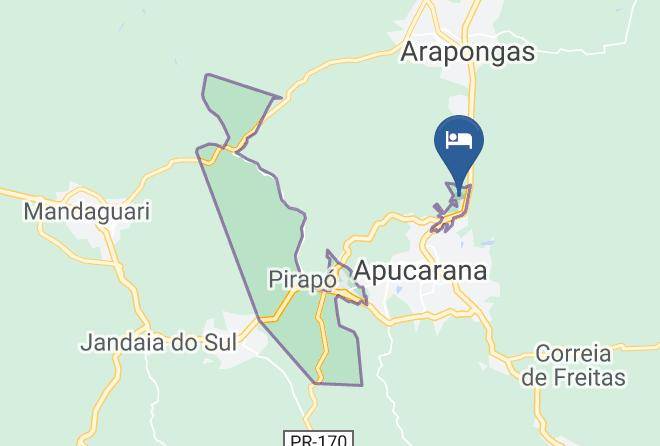 Hotel Lago Das Pedras Map