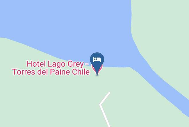 Ultima Esperanza Province - Hotel Lago Grey Torres Del Paine Chile Maps