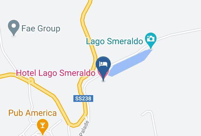 Trento - Hotel Lago Smeraldo Maps