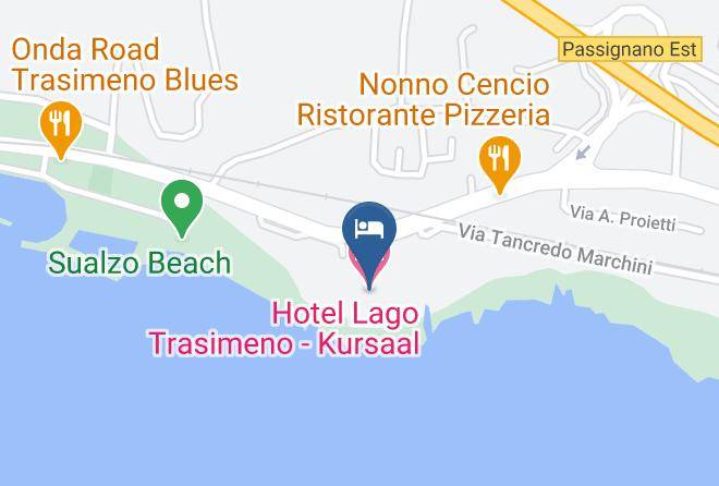 Perugia - Hotel Lago Trasimeno Kursaal Maps