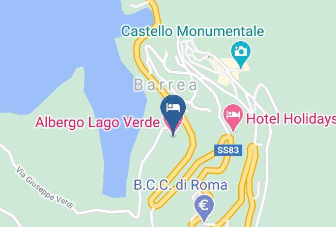 L Aquila - Albergo Lago Verde Maps