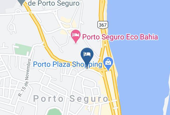 Porto Seguro - Hotel Lagoa Azul Maps