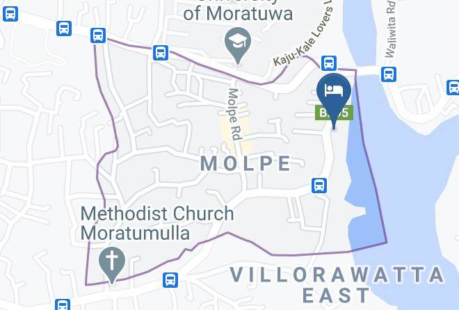 Colombo - Hotel Lagoon Dining Maps