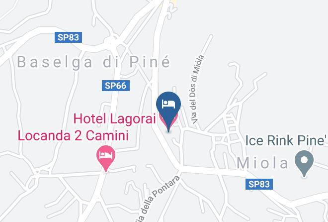 Trento - Hotel Lagorai Maps