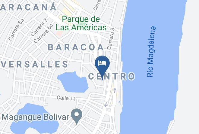 Magangue - Hotel Lagos Maps
