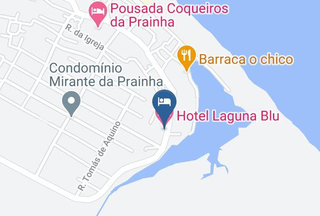 Hotel Laguna Blu Map