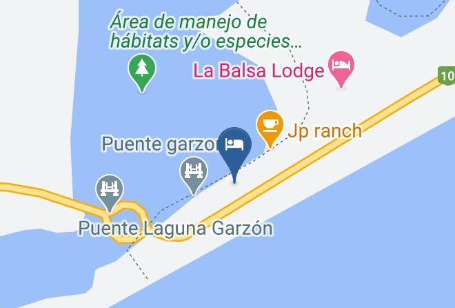 Rocha - Hotel Laguna Garzon Maps