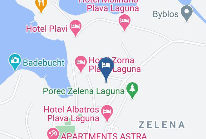 Porec - Hotel Laguna Istra Maps