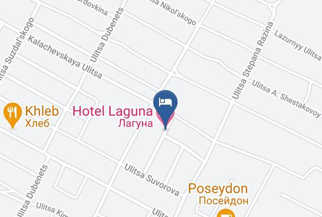 Kalachyovsky District - Hotel Laguna Maps