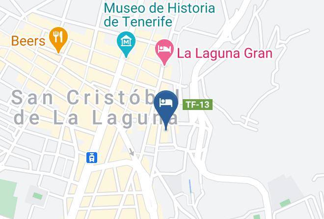 Santa Cruz De Tenerife - Hotel Laguna Nivaria Maps
