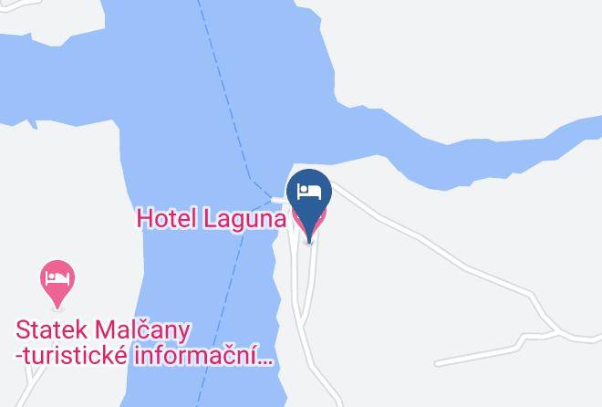Benesov - Hotel Laguna Slapy Maps