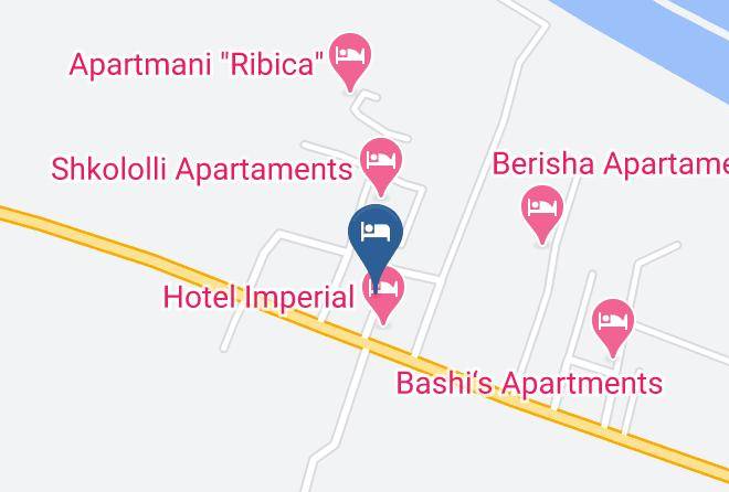 Ulcinj - Hotel Laguna Maps